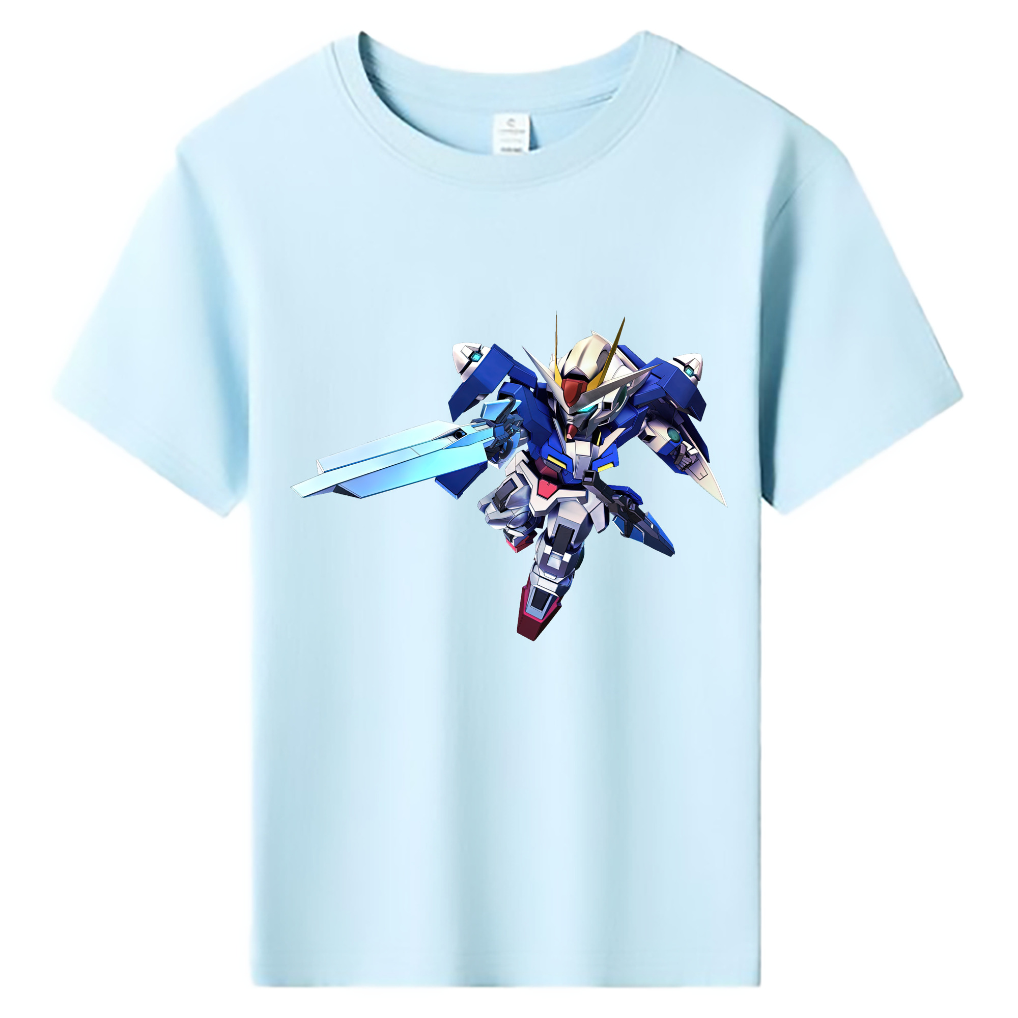 （画像用） 機動戦士ガンダム Mobile Suit Gundam 綿100％キッズTシャツ（フロントプリント）
